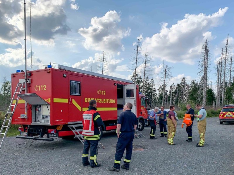 harz feuerwehr wanderere verlaufen vater tochter brocken