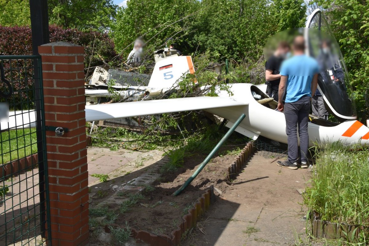 helmstedt segelflieger absturz segelflugzeug