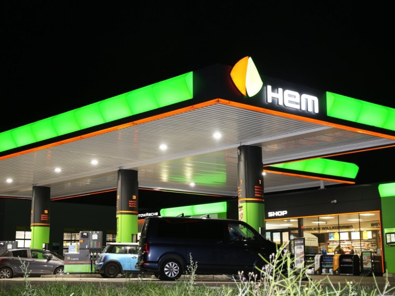 hem tankstelle nacht nachts elbingerode harz
