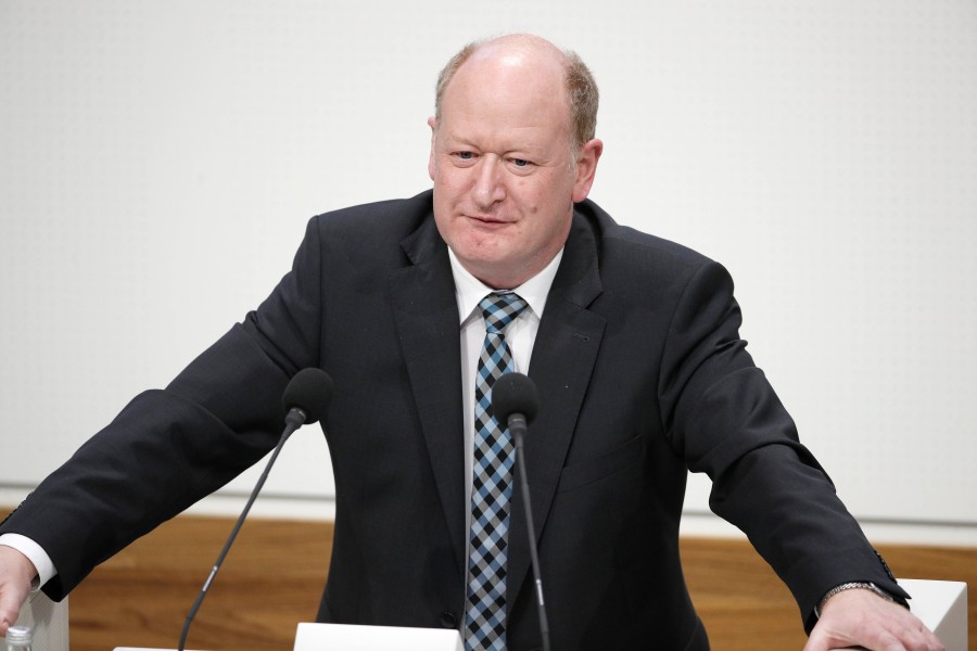 Niedersachsens Finanzminister Hilbers. 