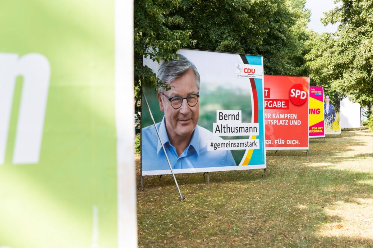 kommunalwahl niedersachsen plakate wahl wahlplakate