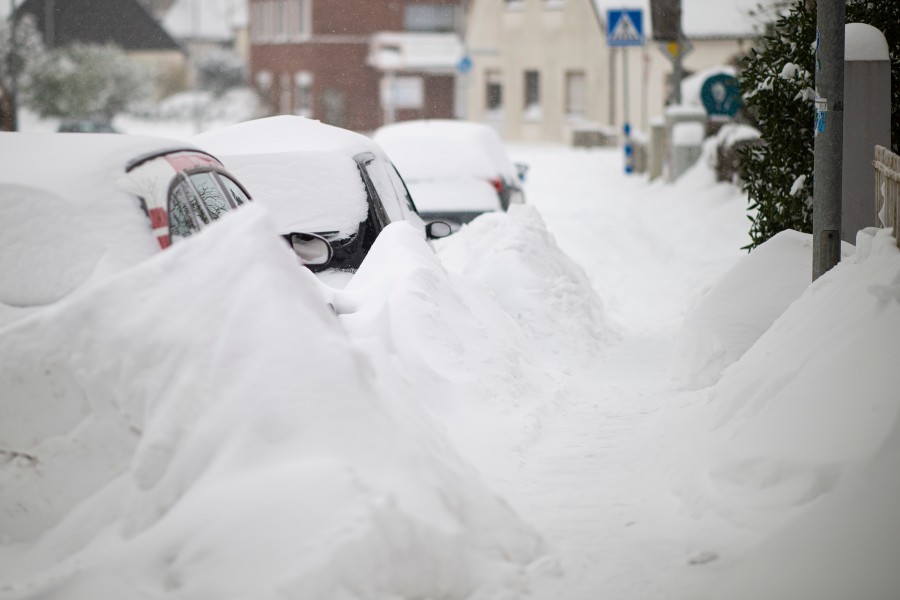 Das Unwettertief „Tristan“ sorgte im Februar für Chaos auf den Straßen. (Symbolbild)