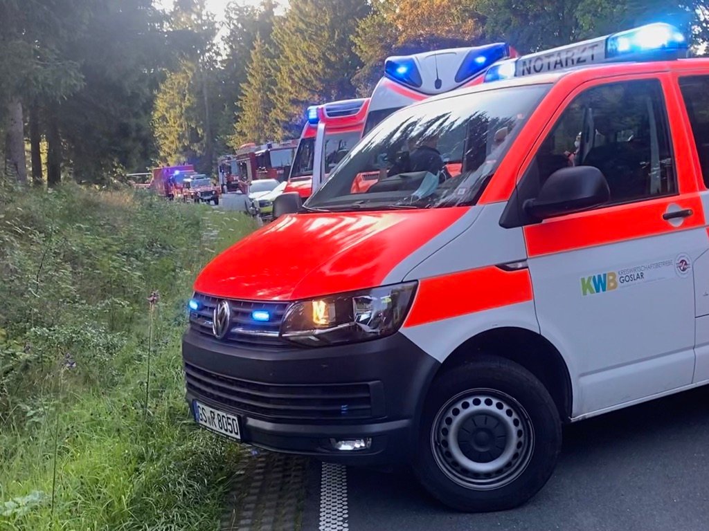 unfall harz braunlage rettungswagen