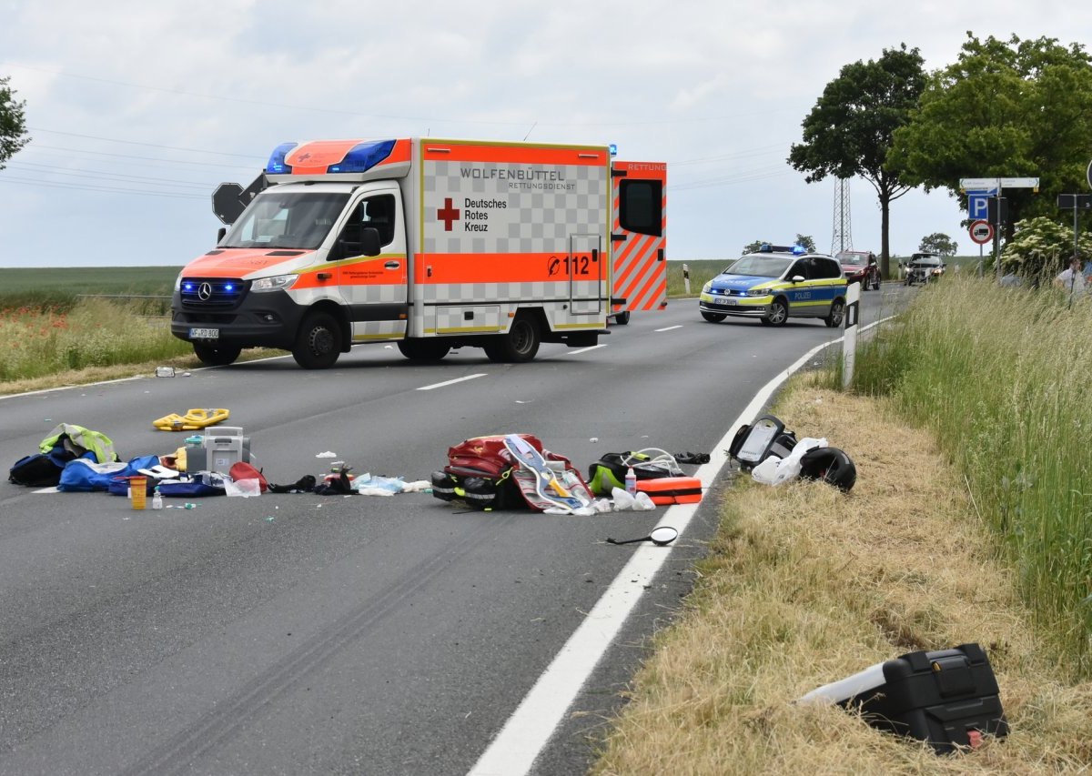 unfall motorrad wolfenbüttel halchter