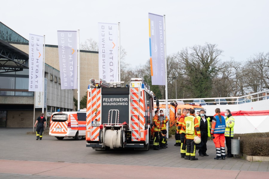 Die Feuerwehr Braunschweig konnte die Frau leider nicht mehr retten.