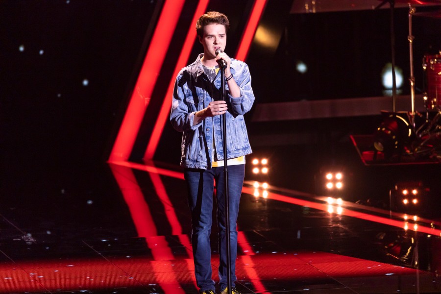  Vojtěch Zakouřil aus Braunschweig bei „The Voice of Germany“.