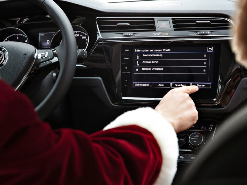 volkswagen vw weihnachten weihnachtsmann video