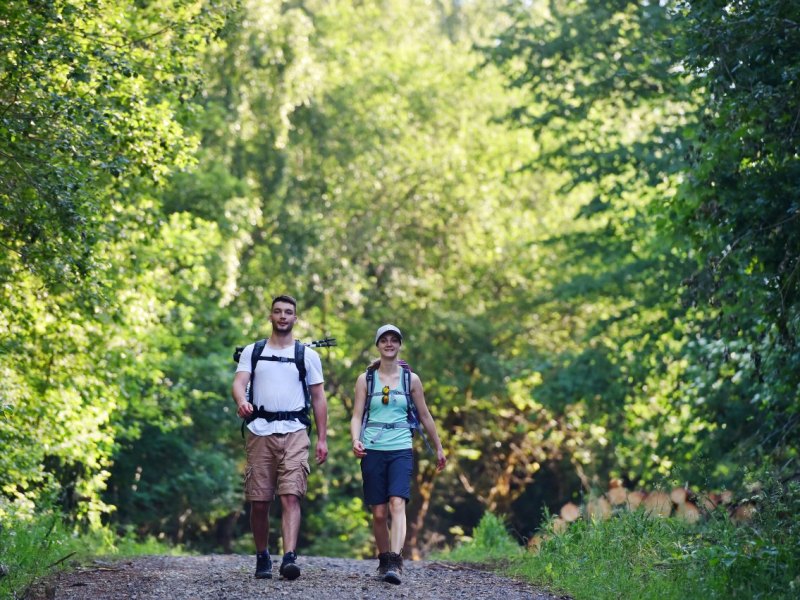 wandern harz wanderer jung
