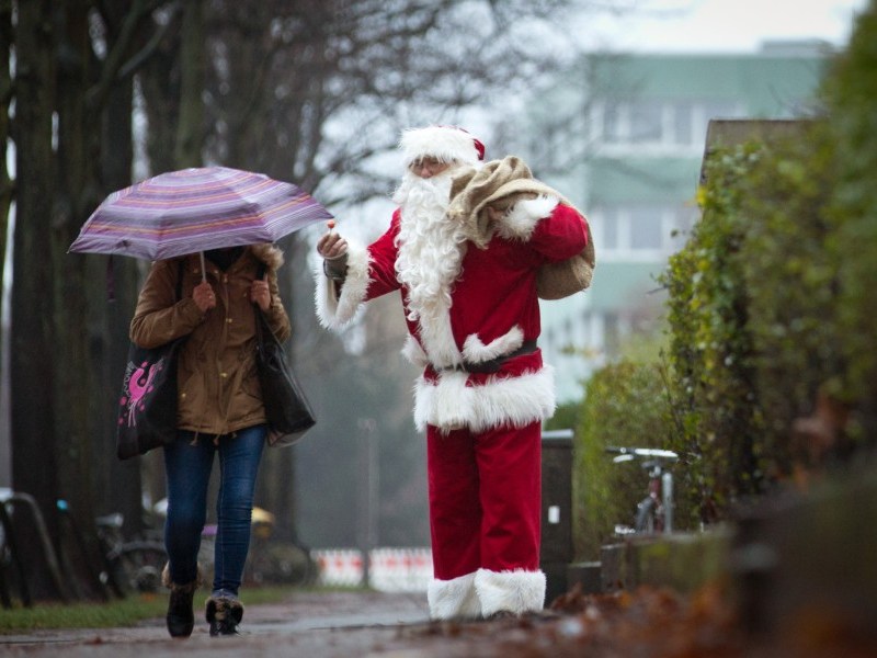 Richtig festlich wird das Weihnachts-Wetter wohl nicht. Wie immer. (Symbolbild)