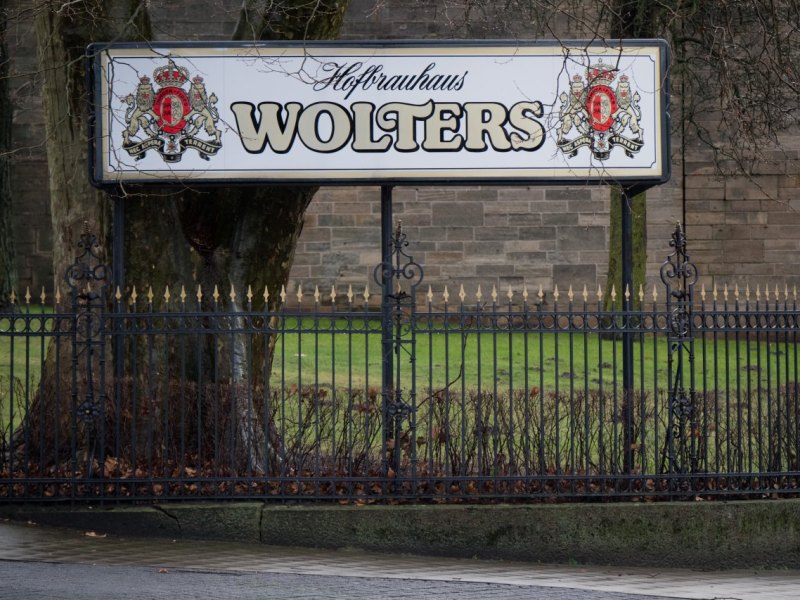 wolters bier braunschweig brauerei schild