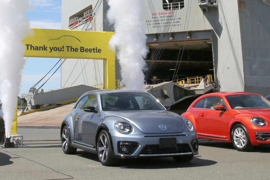 Vorstellung der vorerst letzten VW Beetles im Jahr 2019.