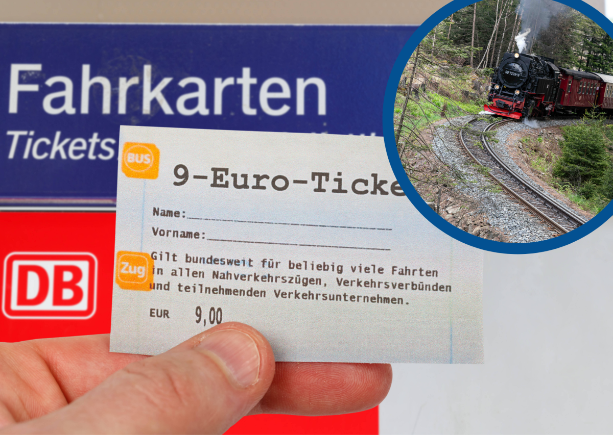 Harz HSB 9 Euro Ticket