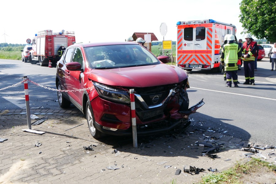 Wolfenbüttel: Am Sonntagnachmittag kommt es zu einem heftigen Unfall! 