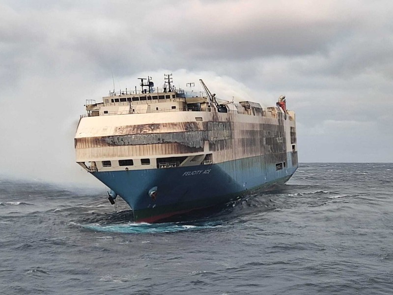 Die „Felicity Ace“ ist im Meer untergegangen und mit ihr Hunderte Luxusautos von VW und Co., Der Frachter sank vor den Azoren. Sind diese jetzt bedroht?