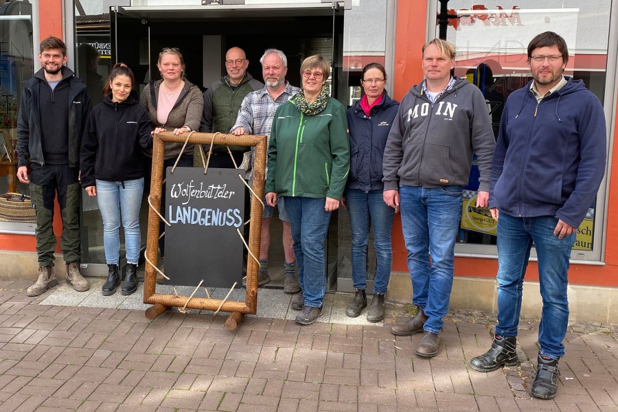 Mehrere Betriebe aus der Region haben sich zusammengetan und sind zu Gast im Pop-Up-Store in Wolfenbüttel. 