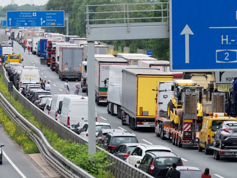 A2 Niedersachsen Hannover Stau