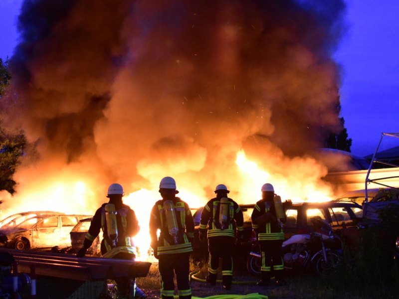 Schöppenstedt Feuer Autohof