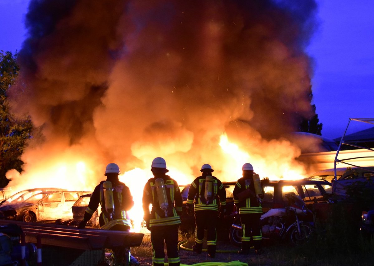 Schöppenstedt Feuer Autohof