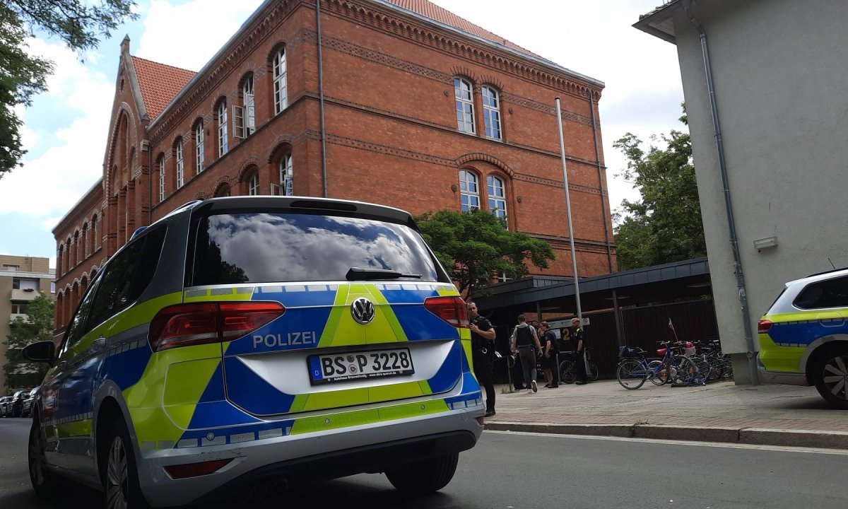 polizei braunschweig hohestieg amok alarm schule grundschule