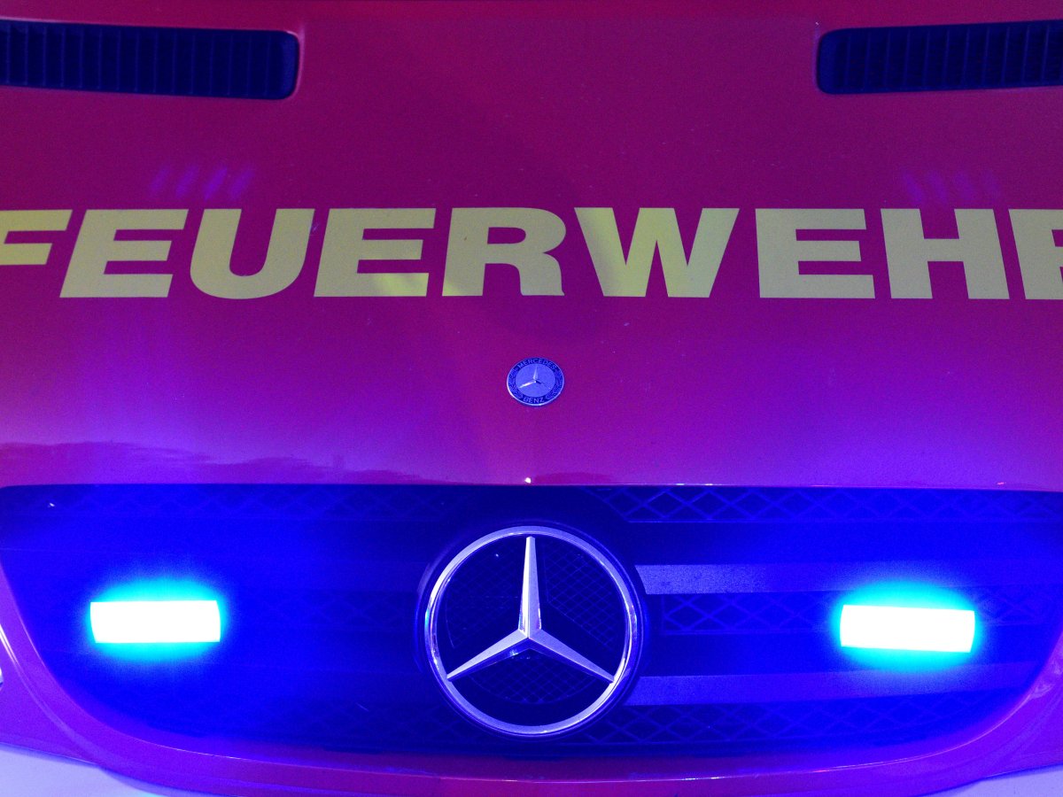 Feuerwehrauto von vorne