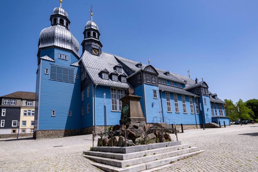 Im Harz gibt's die älteste Holzkirche Deutschlands: Die Heiligen Geist Kirche in Clausthal-Zellerfeld. (Archivbild)