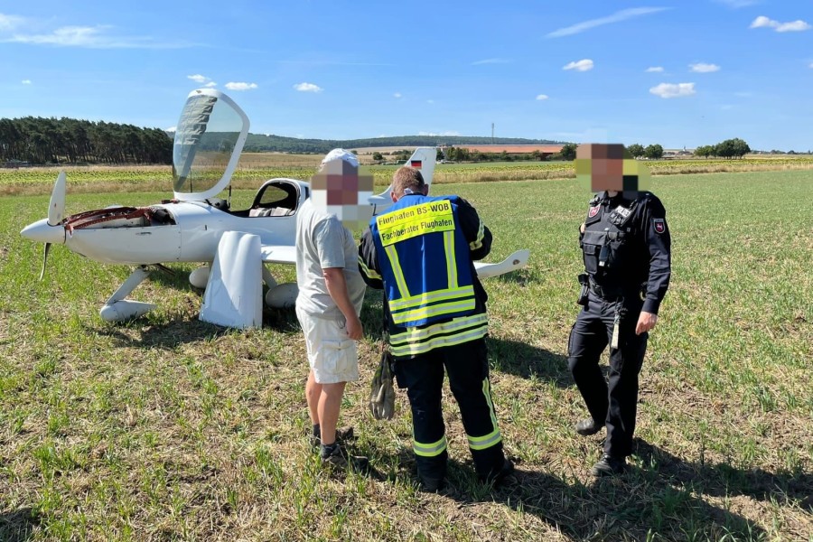 Notlandung in Königslutter löst Großeinsatz aus! 