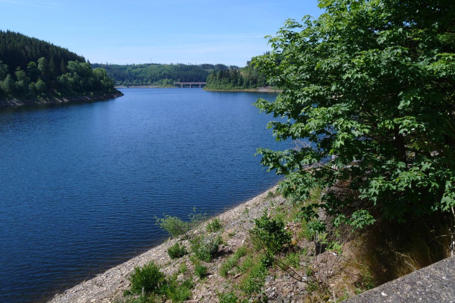 Harz: Ansichten der Okertalsperre im Sommer in Altenau im Landkreis Goslar. (Archivbild)