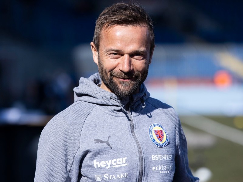 Eintracht Braunschweigs Trainer Michael Schiele.