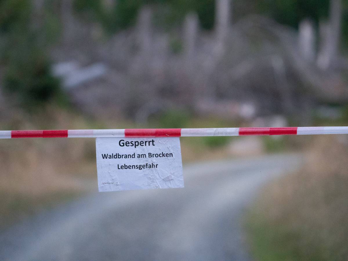 Eine Gemeinde im Harz schlägt nach dem Brocken-Brand Alarm