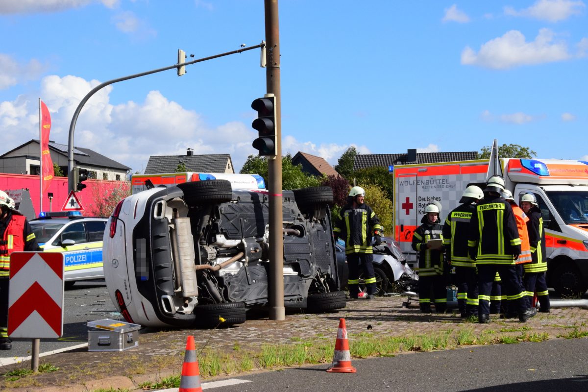 WOlfenbüttel Unfall Adersheimer Kreuzung