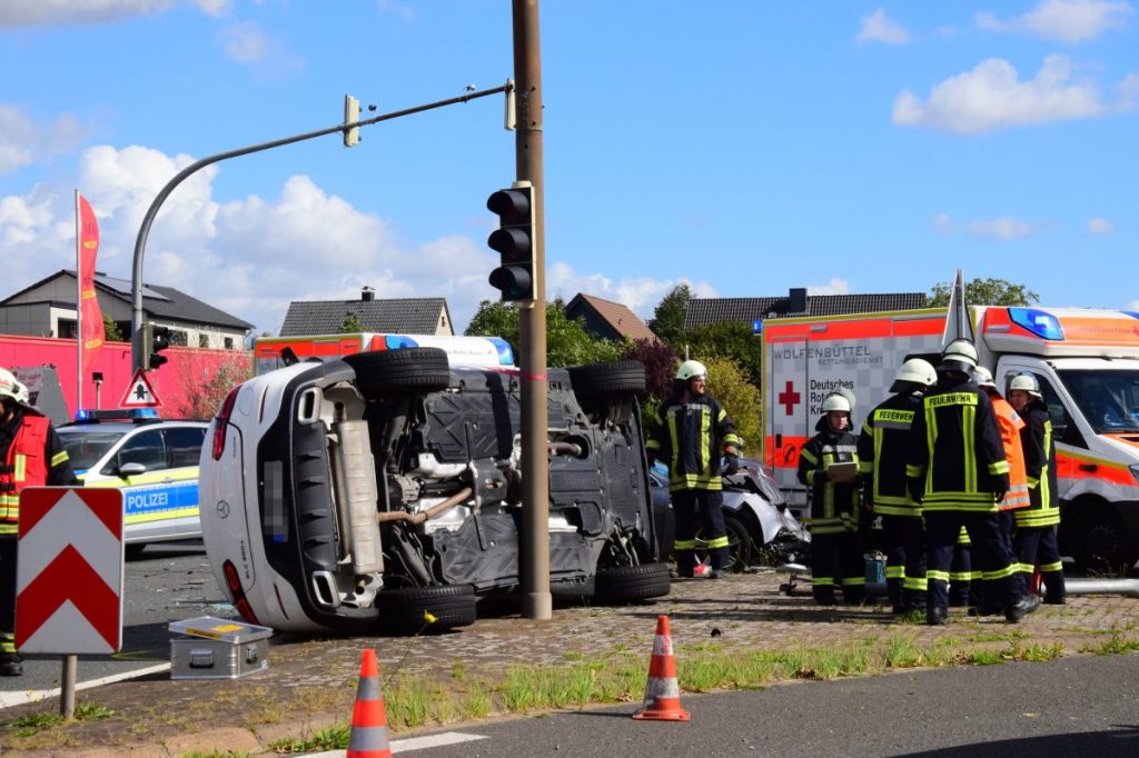 WOlfenbüttel Unfall Adersheimer Kreuzung