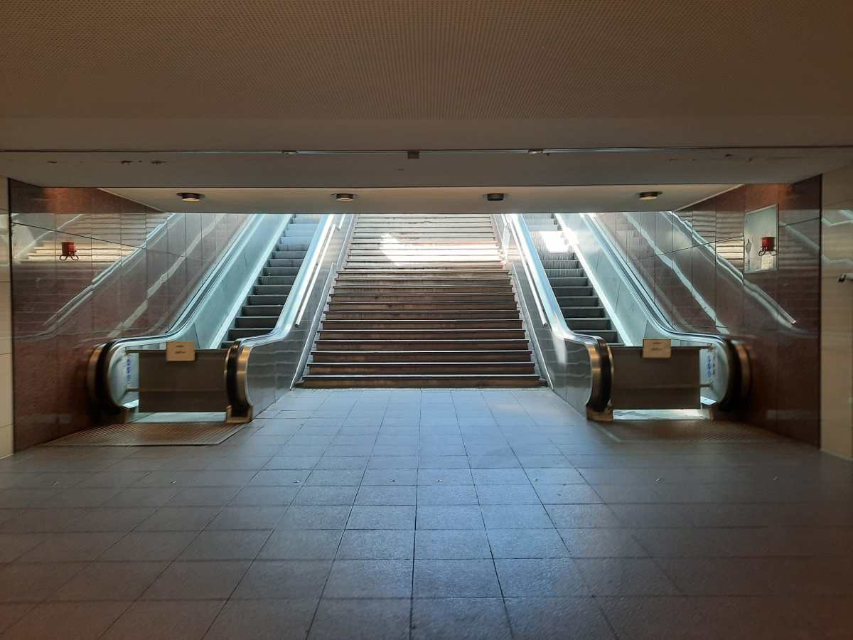 Stillstand in Braunschweig. Im Bohlweg-Tunnel geht kaum noch etwas.