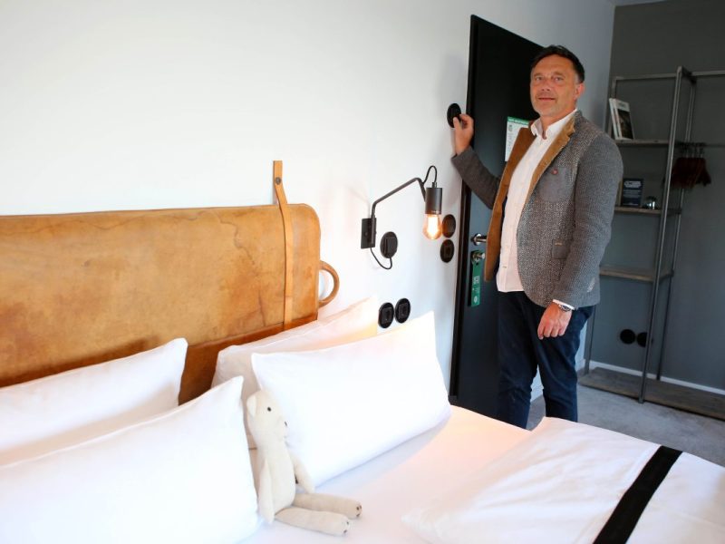 Meik Lindberg, Eigentümer des «The Hearts Hotel»,