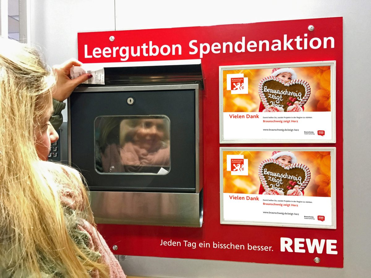 In Braunschweig gibt es eine besondere Aktion – auch Rewe ist mit an Bord!