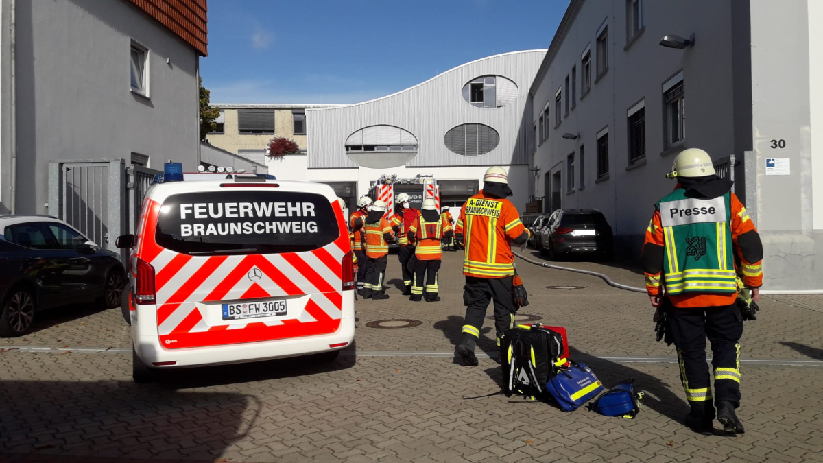 Feuerwehr-Einsatz bei Heimbs in Braunschweig!