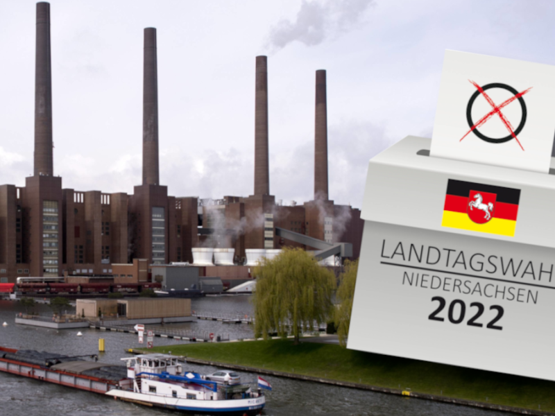 Landtagswahl in Wolfsburg.