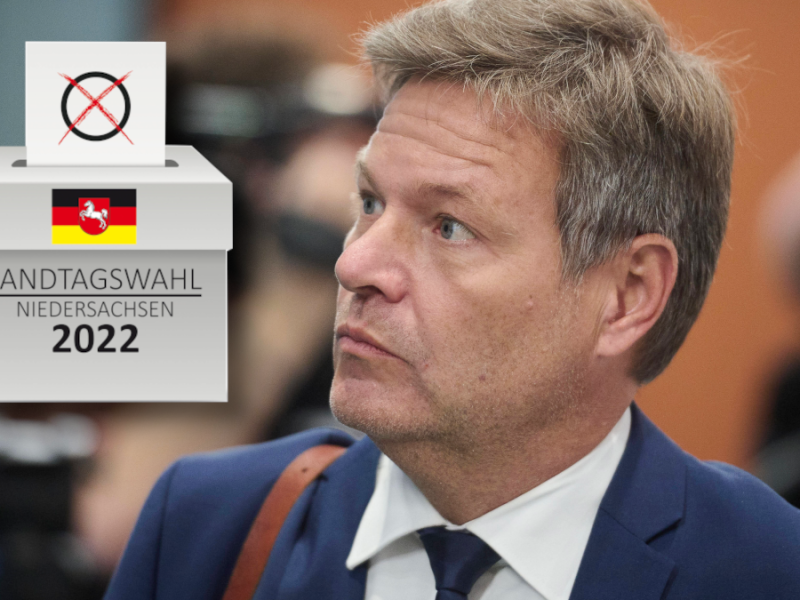 Habecks Grüne konnten in Niedersachsen ziemlich abstauben, bundesweit sieht es aber anders aus.