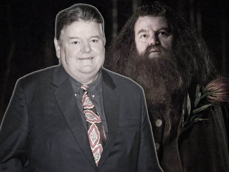 Robbie Coltrane als "Hagrid"