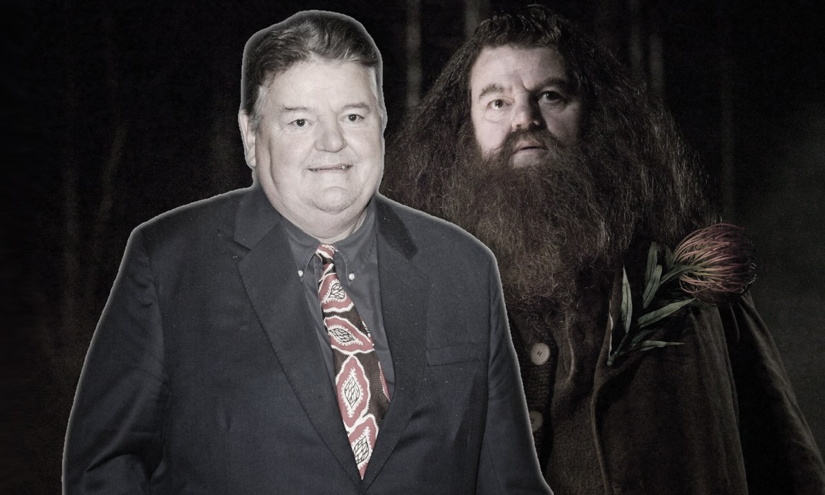 Robbie Coltrane als "Hagrid"