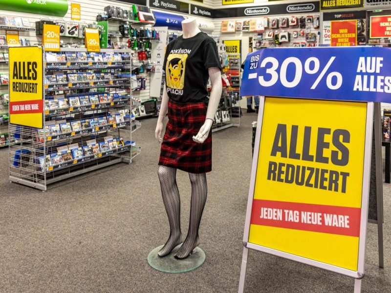 Die Gamestop-Filiale in Salzgitter macht dicht!