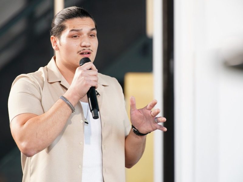Isa Berisha aus Salzgitter macht zum zweiten Mal bei DSDS mit. Die Verwendung des sendungsbezogenen Materials ist nur mit dem Hinweis und Verlinkung auf RTL+ gestattet.