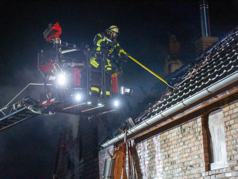 Großbrand in Parsau im Kreis Gifhorn!