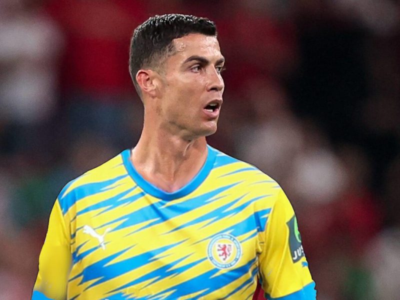 Christiano Ronaldo Spielfeld