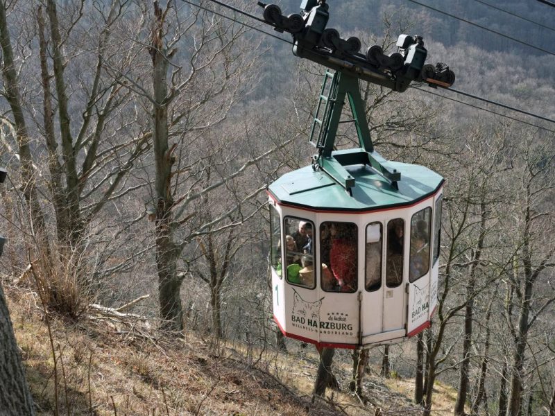 Die Burgberg-Seilbahn steht nach fast 100 Jahren bald für mehrere Wochen still! (Archivbild)