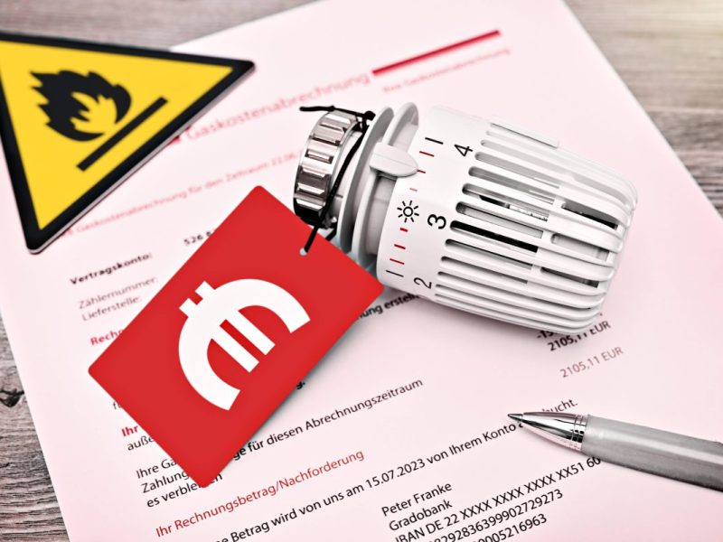 Energieversorger müssen Kunden bis zum 1. März über die Preisbremse informieren. Doch der Verbraucherzentrale Niedersachsen sind bei einem Anbieter Ungereimtheiten aufgefallen. (Symbolbild)