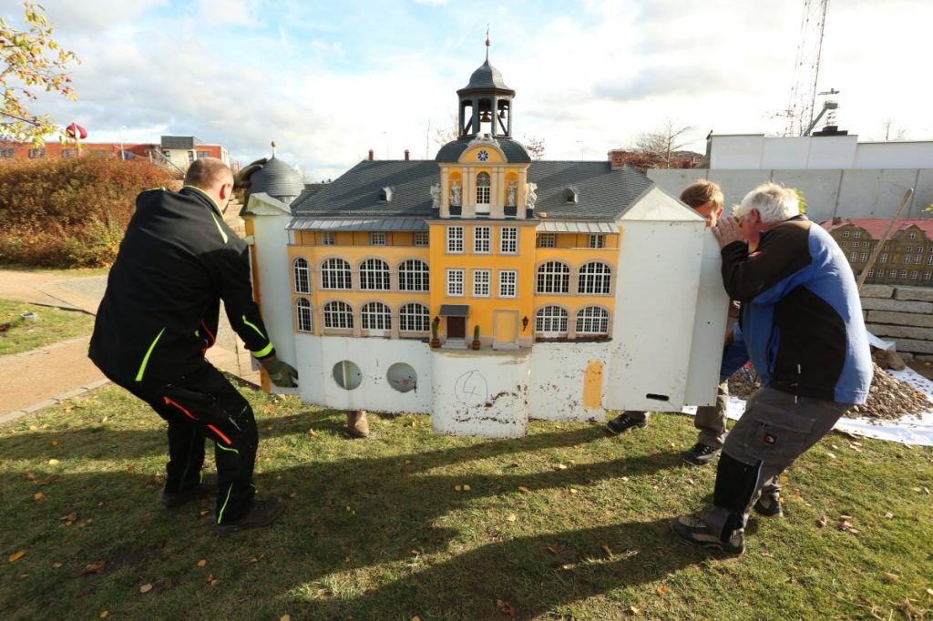 Auch das Modell des großen Schlosses in Blankenburg wird im Miniaturenpark "Kleiner Harz" wieder zu sehen sein.