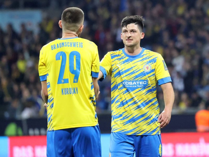 Eintracht Braunschweig: Nicht nur Jannis Nikolaou droht eine Sperre.