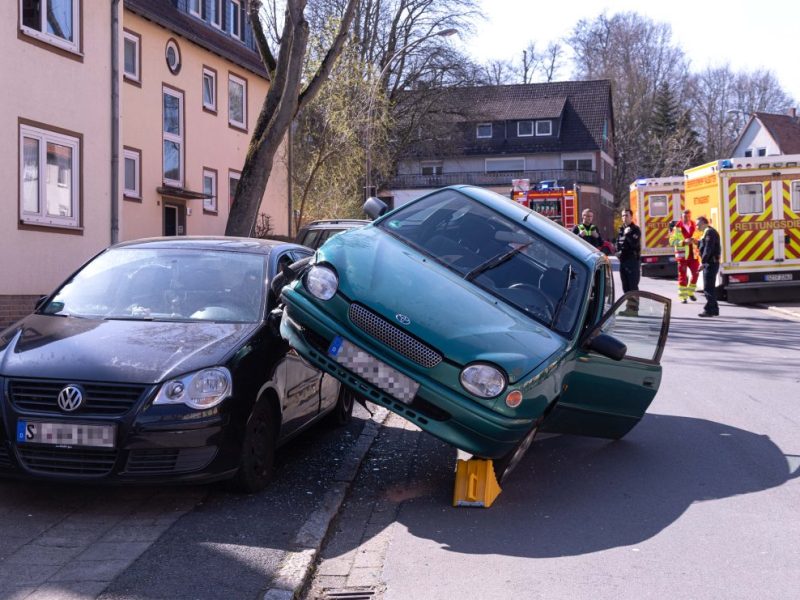 Skurriler Unfall in Salzgitter!