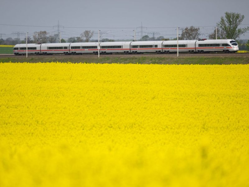 Auf der Strecke von Hildesheim nach Berlin ist ein Schnellzug der Deutschen Bahn am Sonntagvormittag falsch abgebogen.
