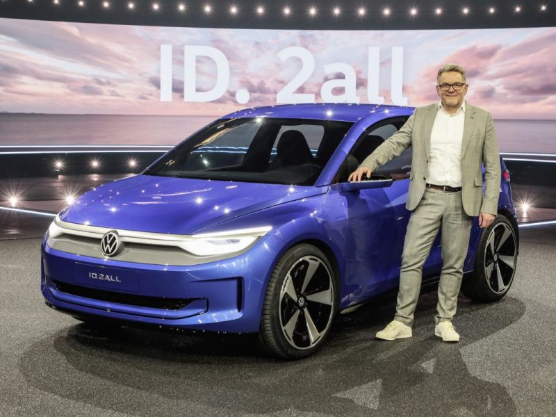 VW-Chefdesigner Andreas Mindt will, die Gestaltung der Volkswagen-Modelle deutlich verändern.